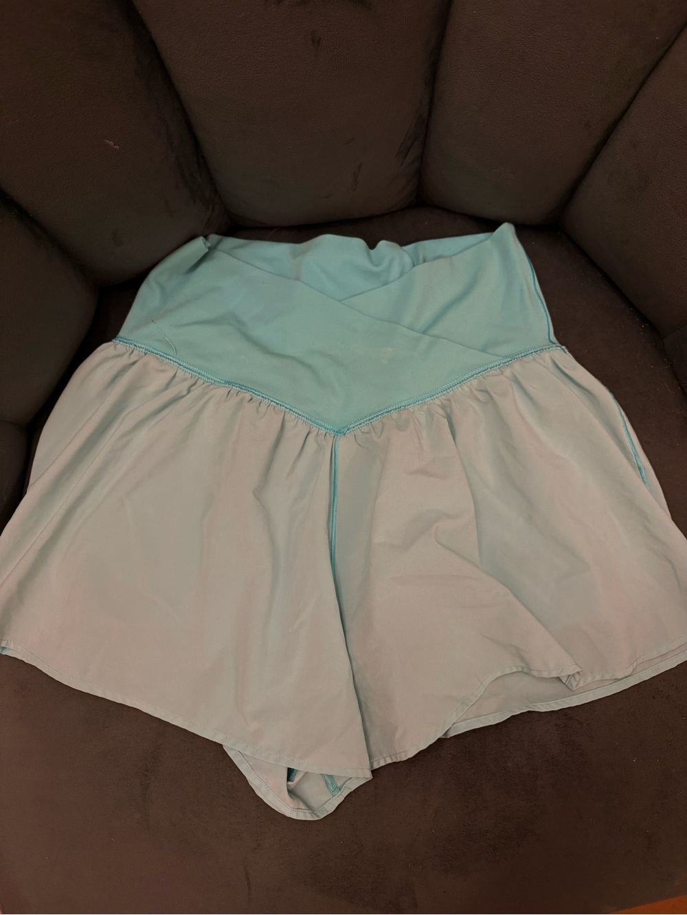 aerie Light Blue Athletic Shorts